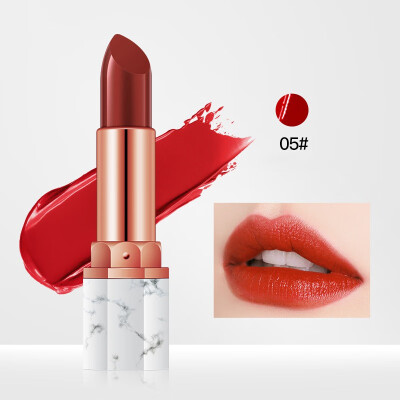 

6Colors Lasting Moisturizing Tomato Color Marble Lipstick Beauty Makeup Cosmetic