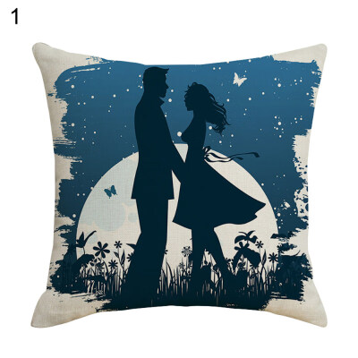 

Lover Letters Printed Pattern Pillow Case Cushion Cover Home Sofa Car Decor