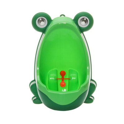 

Wall Mount Design Cute Frog Potty Training Boys Urinal With Funny Aiming Target Bathroom Accessories Drop Ship