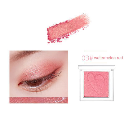 

Eye Beauty Glazed Single Eye Shadow Waterproof Non-dizzy Dyeing Lasting Colorfast Matte Shimmer Eyeshadow Makeup Pallete