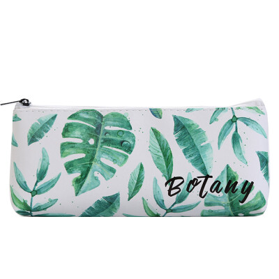 

Siaonvr HelloCreative Turtle Leaf Pencil Bag Large Capacity Simple fresh&waterproof