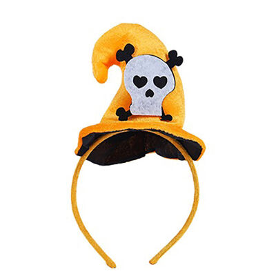 

1 pc Halloween Pumpkin Spider Headband Halloween Witch Hat Fancy Dress Party Costume Cap Party Decor For Adults Kids Cap Cosplay