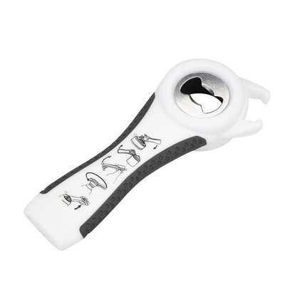 

JPGIF Home Kitchen Multifunction 5 in 1 Bottles Jars Cans Manual Opener Tool Gadget