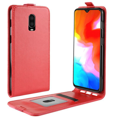 

for OnePlus 6T A6013 WIERSS Flip Leather Case for OnePlus 6T A6013 for OnePlus 6 A6003 Retro Wallet Case Leather Cover Cases