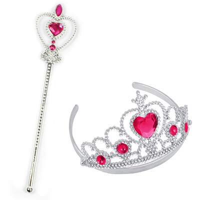 

Tailored 2pcs Party Accessories Girl Queen Princess Halloween Cosplay Holiday Party Toy