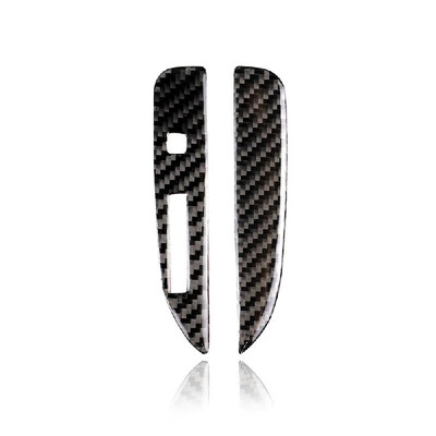 

Carbon Fiber Car Gearshift Panel Frame Cover Stickers Fit for Ford Mustang 2015-2017 Car Accessories