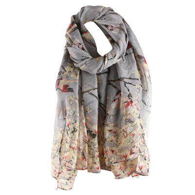 

Gobestart Women Printed Long Scarf Warm Wrap Shawl