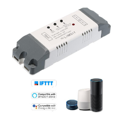 

eWeLink Smart Wifi Switch Universal Module 2CH AC85-250V Wireless Switch Timer Phone APP Remote Control Compatible with "Amazon" A