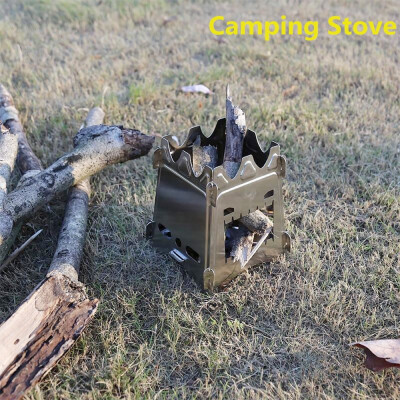 

Outdoor tools Portable Wood Stove Solidified Alcohol Stove Cooking Picnic Camping