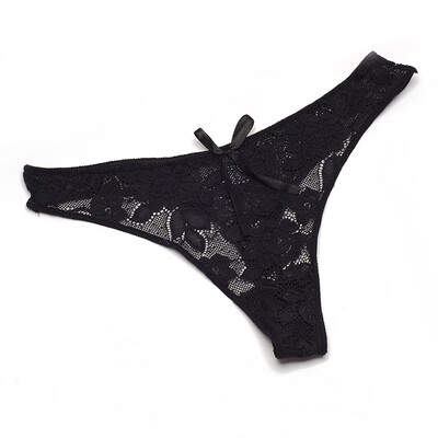 

Ultra-thin Women G-string Thong Transparent Sexy Panties Underwear Women Cotton Lace Tanga Briefs Women Intimates