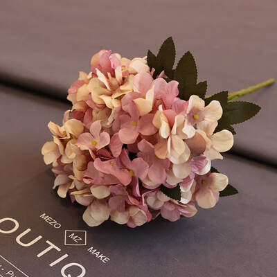 

Artificial Flowers Peony Bouquet for Wedding Decoration 6 Heads Peonies Fake Flowers Home Decor Silk Hydrangeas Cheap Flower