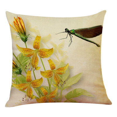 

〖Follure〗Cotton Linen Square Home Decorative Throw Pillow Case Sofa Waist Cushion Cover
