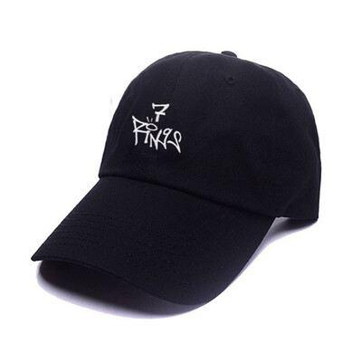

7 Rings Unisex Hat Ariana Grande Hat Unisex Music Lyrics Hat