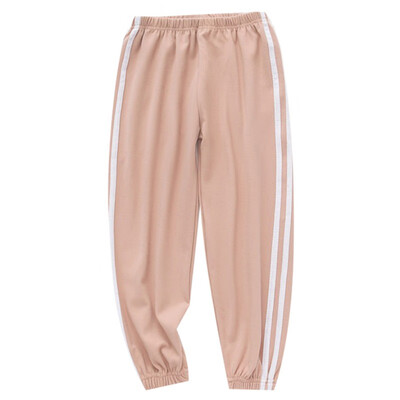 

Autumn Warm Baby Boys Girls Leggings Soft Striped Print Loose Pants Casual Trousers Toddler Sports Bottoms Leggings
