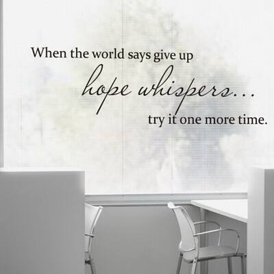 

World Writing Large Wall Stickers Home Decoration Sofa TV Background Wall Decals Poster DIY Removable Hot Sale