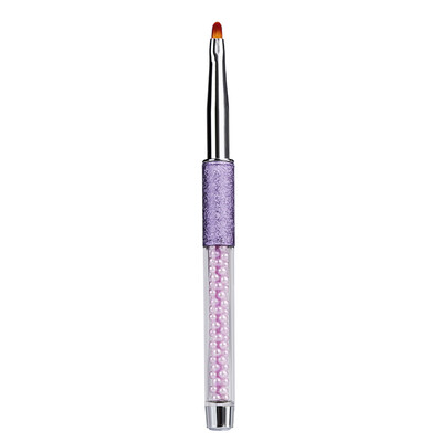 

〖Follure〗Nail Art Brush UV Gel Acrylic Painting Pull Pen Pearl Handle Manicure DIY Tool B