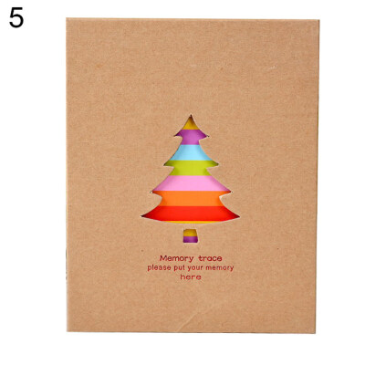 

100 Pages Soft Colorful Animal Family Baby Photo Storage Holder Album Decor