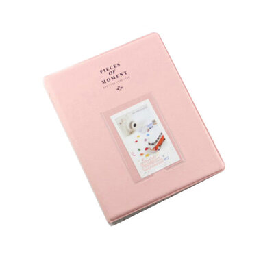 

128 Pockets Mini Insert Type Memorial Photo Album Photograph Collection Book