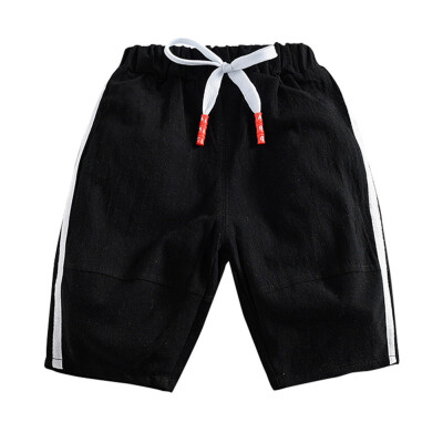 

Summer Children Boys Pants baby boy clothes Solid Print Pants Trousers Kids Long Length Casual Baby Cotton Pants