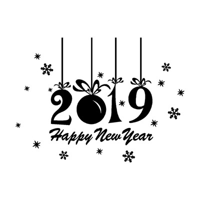 

Tailored New Year Merry Christmas Snowflake Wall Sticker Home Shop Windows Decals Decor