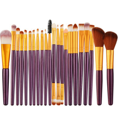 

SHOUHENGDA 22Pcs Professional Makeup Brushes Eyebrow Eyeliner Lip Blusher Foundation Powder Cosmetic Maquiagem Tools Set