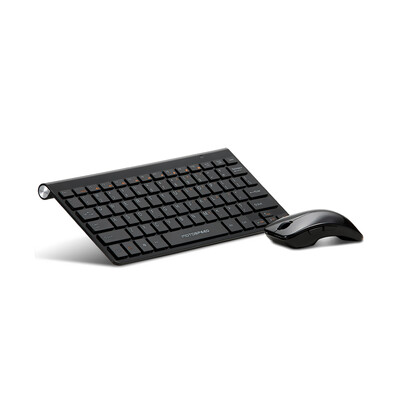 

Motospeed Ultra Thin Slim 24 GHz DPI Wireless Keyboard & Optical Mouse Combo Set Kit with USB Nano Receiver for Windows 78 Vista