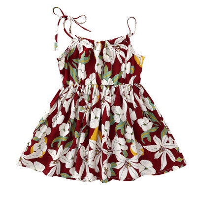 

Girls Dress Baby Girls Flower Princess Dress Sleeveless Summer Dress for Newborn Baby Girl Infant Clothes Kid Clothes Summer