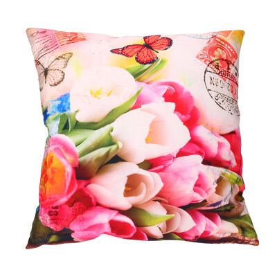 

〖Follure〗Print Pillow Cases Polyester Sofa Car Cushion Cover Home Decor