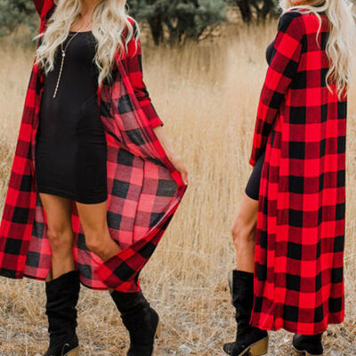

Fashion Autumn Women Jacket Cardigan Long Top Blouse Beach Cover Up Dress