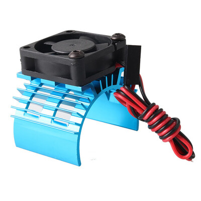

Tailored Heat Sink Radiator With Cooling Fan For 110 RC Car HSP HengLong 540550 Motor