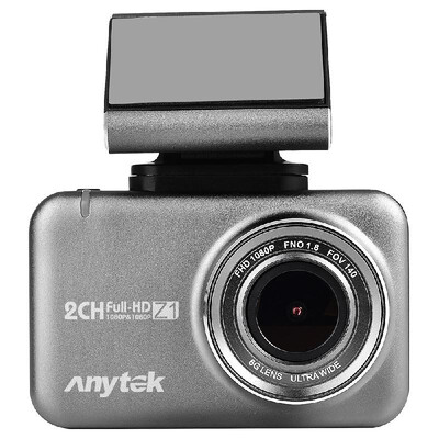 

Anytek 1080P Car DVR Camera 235in IPS Touchscreen Dual Dash Cam WiFi WDR GPS 170° Wide Angle Video Driving Recorder Parking Monit