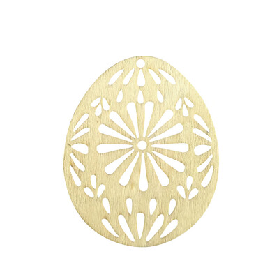 

Gobestart DIY Painted Wood Chip Flowers & Insects Shapes Hanging Pendant Home Decor Gifts