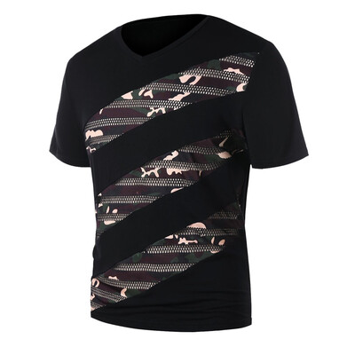 

Toponeto Fashion Men Casual Summer Print Short Sleeve O-Neck Tops Blouse T-Shirts