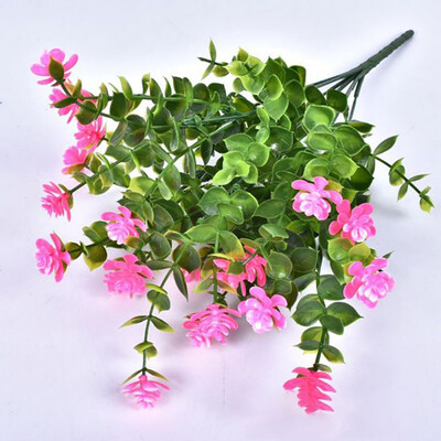 

Artificial Eucalyptus Flower Leaves Fake Plants For Home Office Wedding Decoration