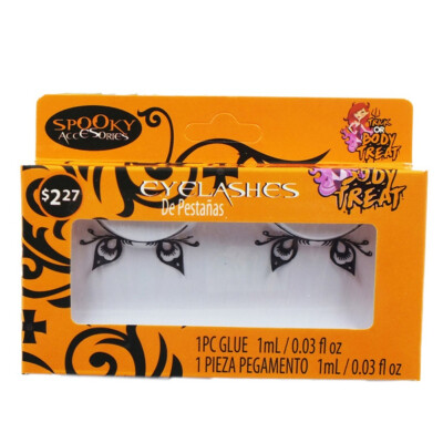 

1 Pairs Handmade Makeup False Eyelashes Butterfly Bird Spider Shape Paper Cut Artistic Lashes For Costume Party Halloween