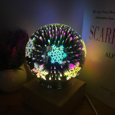 

Gobestart USB Charging LED Colorful 3D Magical Light House Party Decor