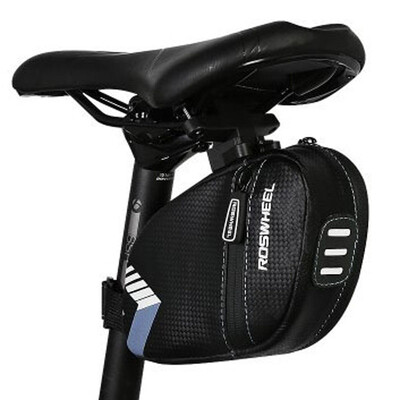 

Small Bicycle Back Saddle Seatpost Bag Accessories Waterproof W Lamp Taillight