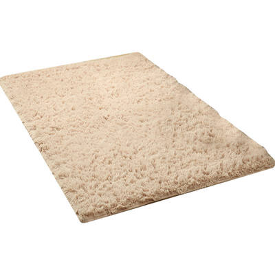 

Living Room Bedroom Carpets Non-slip Soft Modern Thickened Washed Silk Non-slip Carpet Yoga Mat Long Hair