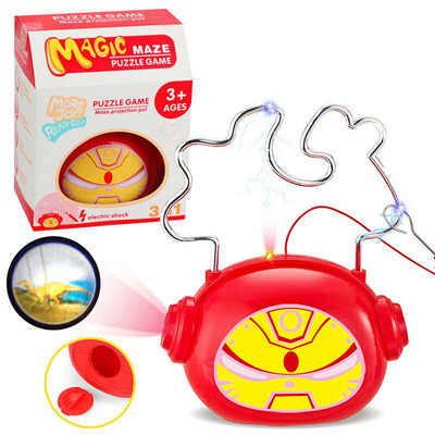 

YIWULA Fun Electric Collision Maze Cute Durable Plastic Educational Piggy-Bank For Kid