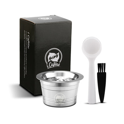 

Household Reusable Stainless Steel Capsule Machine Practical Durable Coffee Fliter