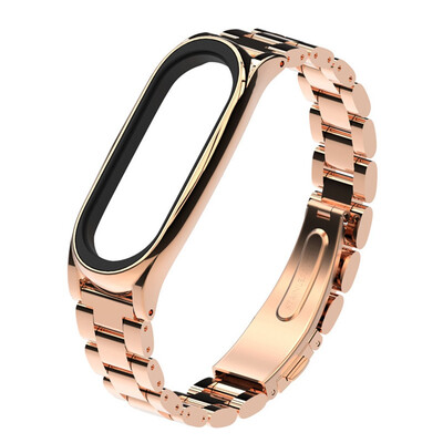 

〖Follure〗Luxury Stainless Steel Bracelet Replacement Watch Band Strap For Xiaomi Mi Band
