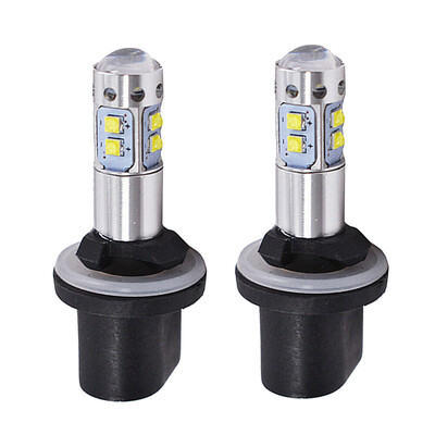 

1 Pair 880 Low Energy Consumption Car Vehicle Front Fog Driving Light LED Headlight 50W 6000K Super White