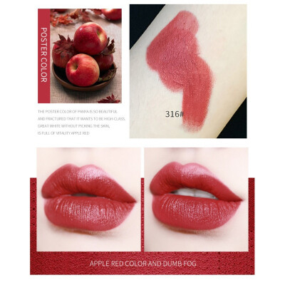 

Bow Lipstick Mirror Velvet Matte 6 Color Waterproof Long-lasting Lips Beauty Makeup Cosmetic