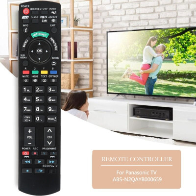 

New Panasonic TV Remote N2QAYB000659 Replaces N2QAYB000659 Replacement