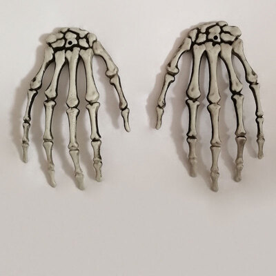 

DIY Halloween Party Hand Bone Decoration Plastic Skeleton Decor Props Haunted Bar Trick Toy Halloween Party Cosplay Decor Props