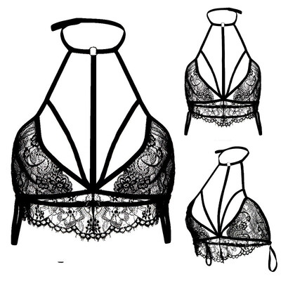 

Gobestart Women Vest Crop Lace Wire Free Bra Lingerie Sexy Lingerie Underwear Camisole