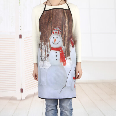 

Toponeto Christmas Decoration Waterproof Apron Christmas Dinner Party Apron