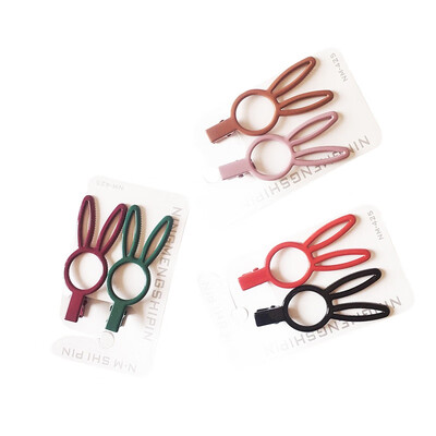 

Children Princess Barrettes Girls Hair Accessories Cute Girls Hair Clips Rabbit Crown Design