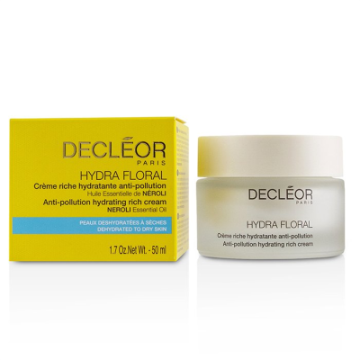 

DECLEOR - Hydra Floral Neroli Anti-Pollution Hydrating Rich Cream - Dehydrated to Dry Skin 50ml17oz