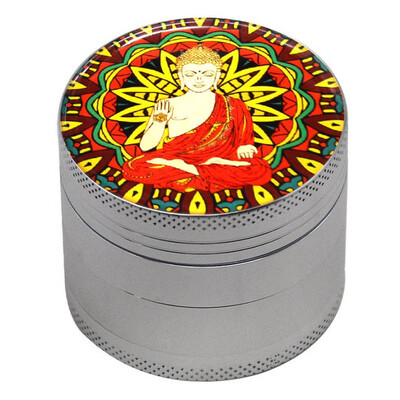 

4 Piece Aluminum Alloy Manual Herb Grinders Tobacco Spice Weed Grinder Mill Crusher